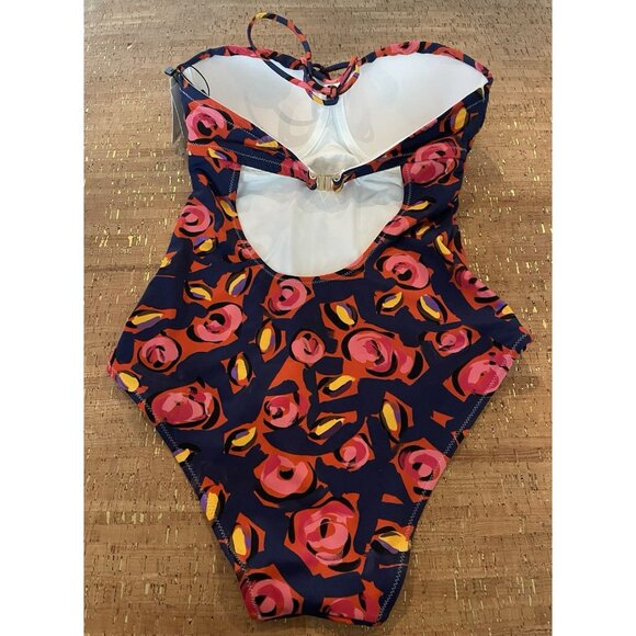 HUIT 8, Unforgettable 1 Piece Swim Suit 32D Floral - Picture 4 of 6